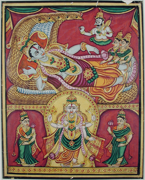 Ananta Vishnu symbolism