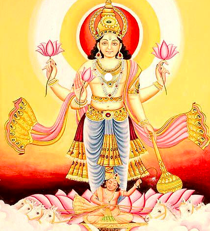 Hindu god aryman